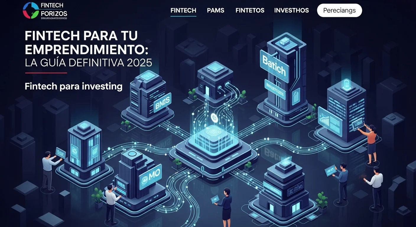 Gráfico que ilustra la conexión entre fintech para pymes, fintech para invertir y el ecosistema de startups en México.